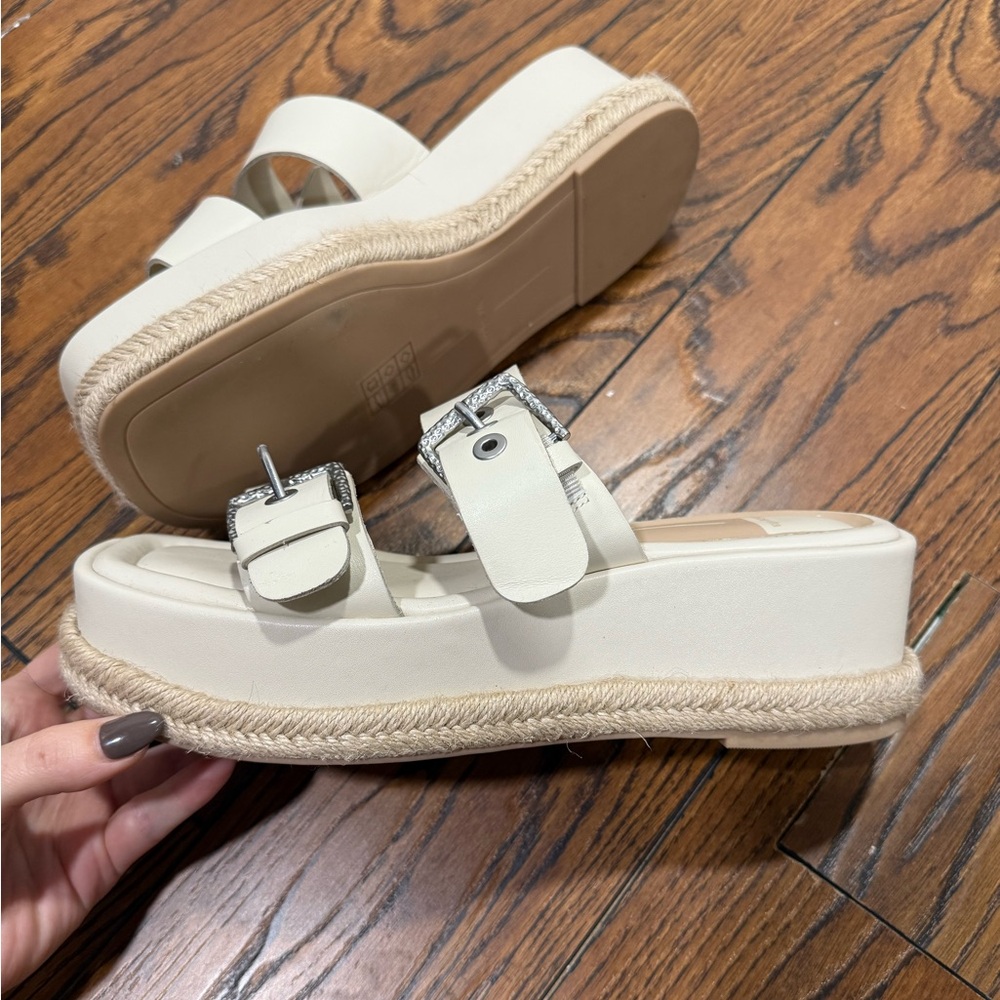 NWOT Dolce Vita “canyon” platform sandals in natural - Picture 4 of 7